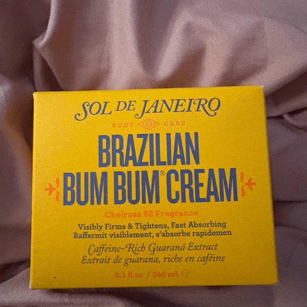 Sol de Janeiro Brazilian Bum Bum Cream in Yellow Packaging